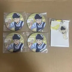 木兎光太郎 ハイキュー!! 大戸屋 しゃもじ＆ごはん2連アクリルチャーム 缶バ