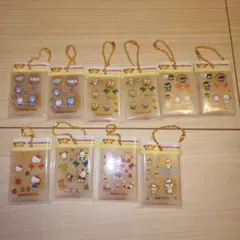 新品*.✩゜サンリオごほうびシール風チャーム10個セット