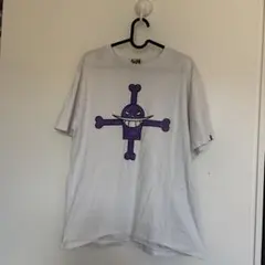 エイプ　ワンピース　白ひげ海賊団　ホワイト　Tシャツのサムネイル