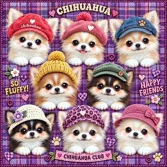新柄‼️犬柄【380】限定パネル生地
