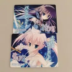 LYCEE OVERTURE　プロモ　先攻後攻マーカー　はつゆきさくら　1枚づつ