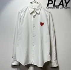 PLAY COMME des GARCONS 長袖シャツ ハート刺繍のサムネイル