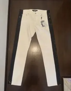 ALEXANDER MCQUEEN サイドライン デニムパンツ サイズ50 - メルカリ