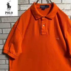 90s 古着 ポロ ラルフローレン 刺繍ロゴ ビッグシルエット ゆるだぼ