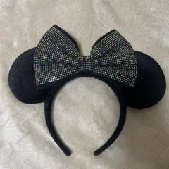 ディズニー　カチューシャ ブラック