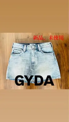 新品、未使用　GYDA デニムスカパン