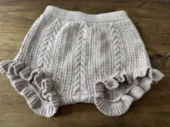 韓国子ども服　韓国服　ニットパンツ　つぶつぶニットパンツ　ブルマ