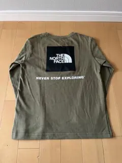 キッズノースフェイススクエアロゴロンT♡