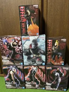 NARUTO ナルト疾風伝 暁フィギュア7体