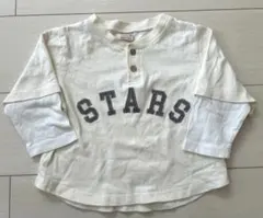 プティマイン　長袖　カットソー　ロンT 90センチ