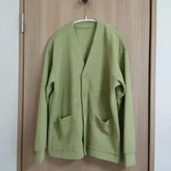 無印良品　紳士　二重編みＶネックカーディガン　Sサイズ