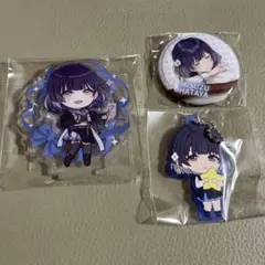 学園アイドルマスター 秦谷美鈴 セット ラバスト 缶バッジ アクリルスタンド