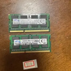 #974#SAMSUNS PC3L-12800S. 8GBx2=16GB