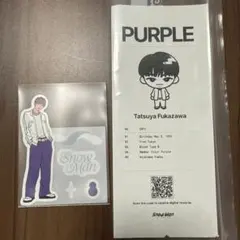 SnowMan 1st popup 韓国 ソウル 深澤辰哉 相性診断 ステッカー