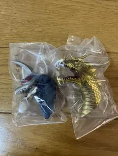 ゴジラ 一番くじ G賞 モンスターヘッドマグネット 2種