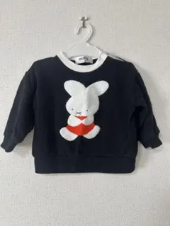 miffy ミッフィー トレーナー ブラック