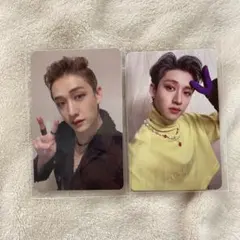 バンチャン　スキズ　maniac oddinary トレカ 2枚セット