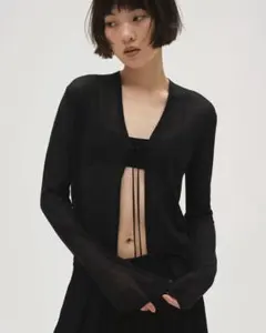 todayful Compact Sheer Knitcardigan