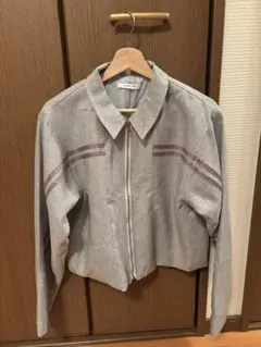 ✨美品✨【AS KNOW AS PINKY】チェック柄 ジップアップジャケット