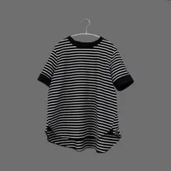 THE RERACS 26SS 36 Aライン ボーダー カットソーのサムネイル