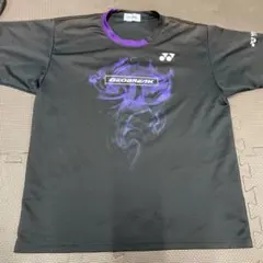 YONEX GEOBREAK Tシャツ 黒/紫