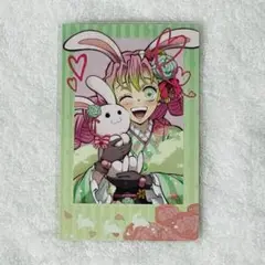 鬼滅の刃 甘露寺蜜璃 AGF 卯年 アクリルスタンド チェキ風カード 箔押し 甘露寺蜜璃】AGF2023 鬼滅の刃 卯年 兎年 アクリルスタンド 新品