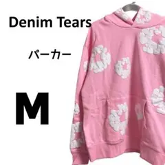 Denim Tears ピンク フード付きパーカー M