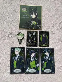 【カード　ミニ色紙】ツイステ　ディアソムニア　グッズ6点＋おまけ