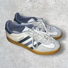 adidas GAZELLE スニーカー ホワイト ネイビー アディダス