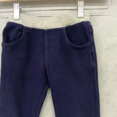 ▢MIKI HOUSE キッズ ロングパンツ ネイビー 100のサムネイル