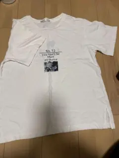 ikka プリントTシャツ L ホワイトのサムネイル