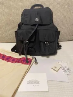 TORY BURCH トリーバーチ　ナイロン フラップ バックパックのサムネイル