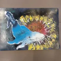 熊 水彩インクイラスト - メルカリ