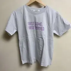 最終価格　新品　サマンサモスモスブルー　プリントTシャツ sグレーのサムネイル