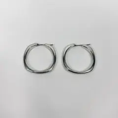 ティファニー TIFFANY クッション スクエア フープ ピアス SV925