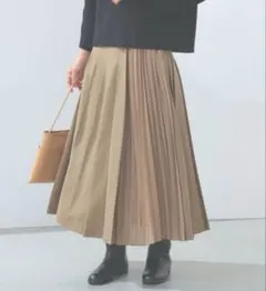【Ray BEAMS】ベルト付きコンビ プリーツスカート（S～M）のサムネイル