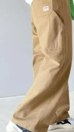 Java メンズライク ペインター ツイル ＆ ワイド デニム パンツ　本日終了