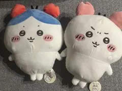 カニカチューシャ BIG ぬいぐるみ(ちいかわ、はちわれ)