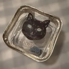 GODIVA2025 ハロウィン黒猫ポーチ