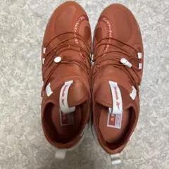 Reebok DMX オレンジ ハイカットスニーカー