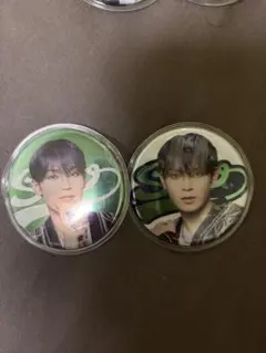 與那城奨 缶バッジ 2個セット
