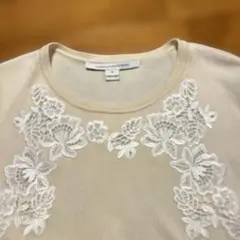 DIANEVONFURSTENBERG アイボリー　シルク・コットンM