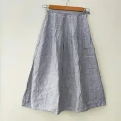 GIANNI LO GIUDICE ジャンニロジュディチェ リネンスカート 36