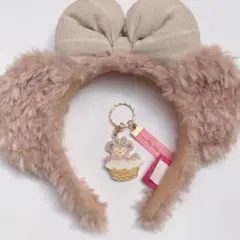 ディズニーシーカチューシャシェリーメイ キーホルダーセット