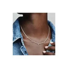 pandora パンドラ ボールチェーン ネックレス silver925 - メルカリ