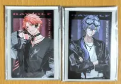 赤城ウェン　小柳ロウ　ぎゃうるふ　チェキ風カード　にじさんじ