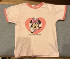 ミニーちゃん　Tシャツ　ピンク　サイズ100