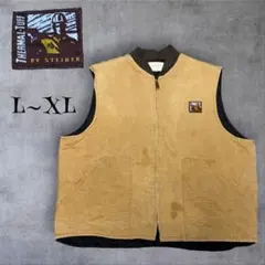 80s Thermal-Tuff USA製 キルティングライナー ワークベスト