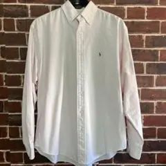 90s マレーシア製　Ralph Lauren ポニー刺繍　BDシャツ