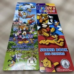 海外限定　ディズニー　シール　ステッカーブック